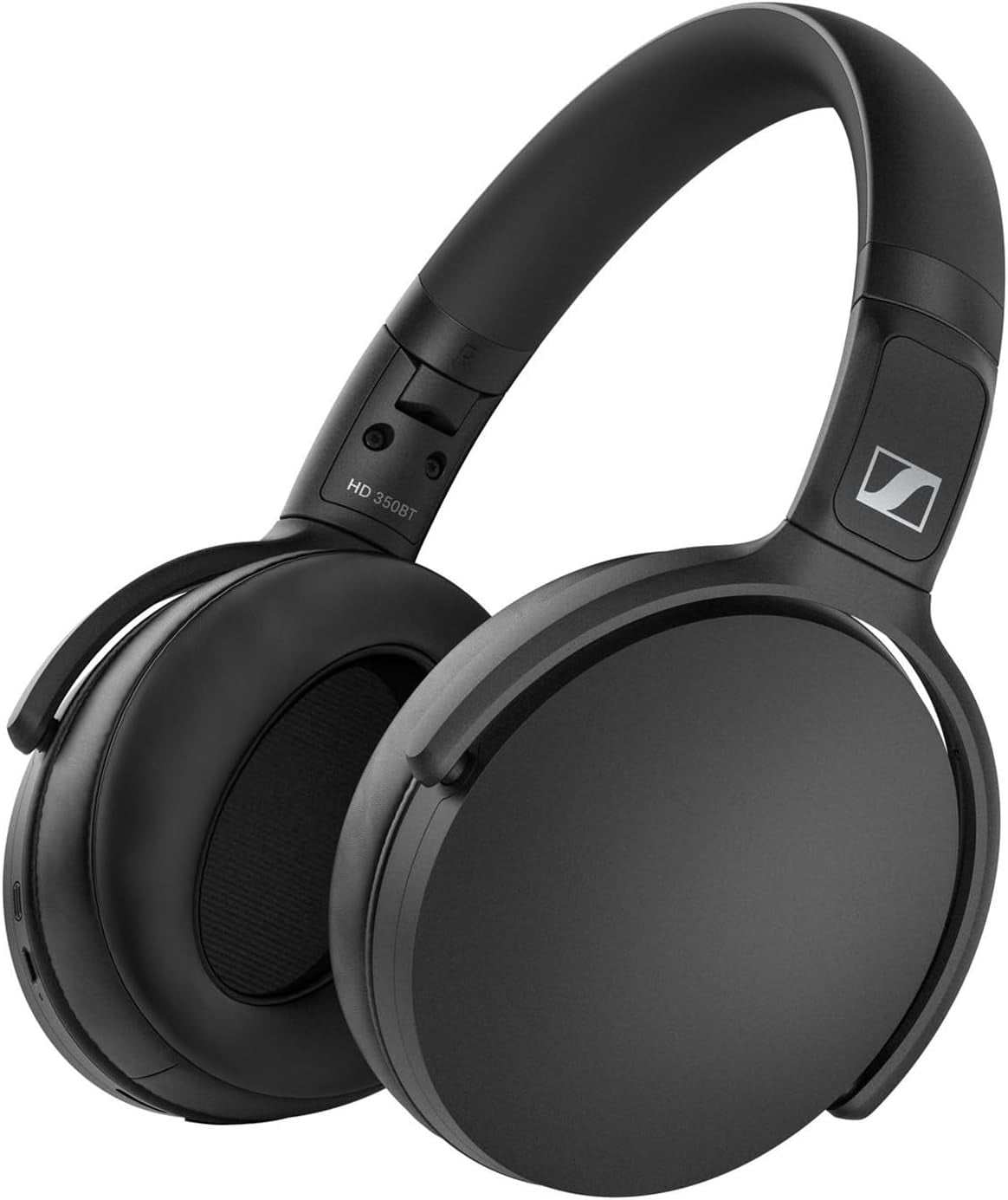 Sennheiser HD 350BT Black: Auriculares Inalámbricos Bluetooth Plegables Over-Ear (30h de Batería)