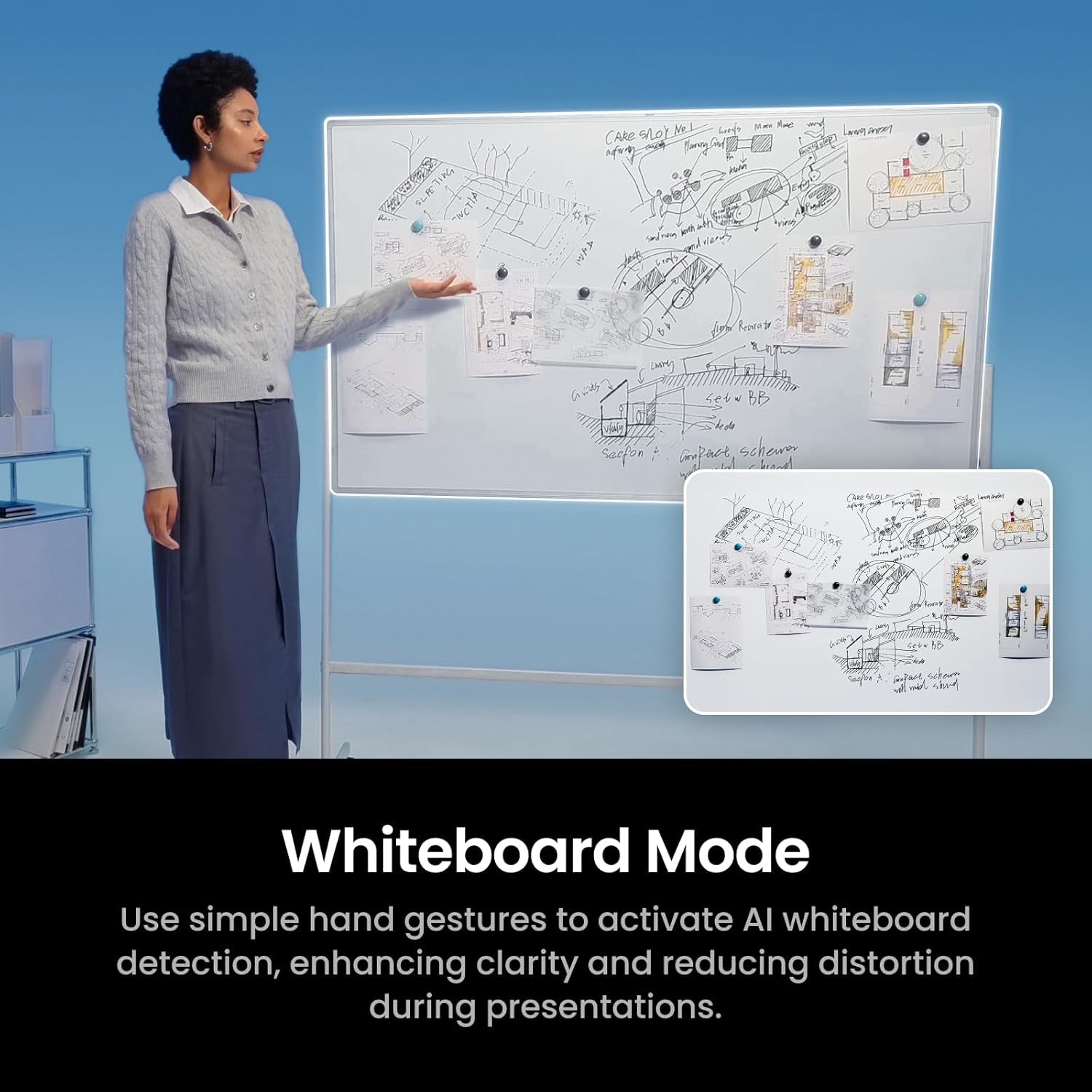 Link 2C Pro – 4K Webcam for Pc/Mac, 1/1.3” Sensor, Low-Light, Auto Framing, HDR, Directional Noise-Canceling Mics, Supports Stream Deck, Zoom, Teams, Twitch for Streaming or Meetings