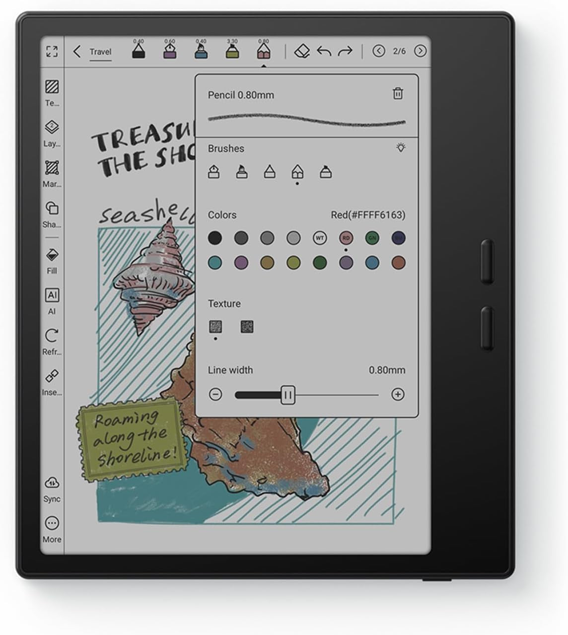 Tablet Go Color 7 Gen II E Ink Tablet 4G 64G Support Active Stylus Inksense