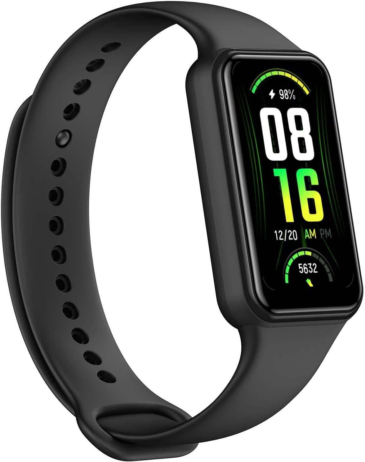Band 7 Fitness and Activity Trackers and Smartwatches, Heart Rate, Spo2, Sleep Analysis, Amazon Alexa Built-In, 18-Day Battery, Black