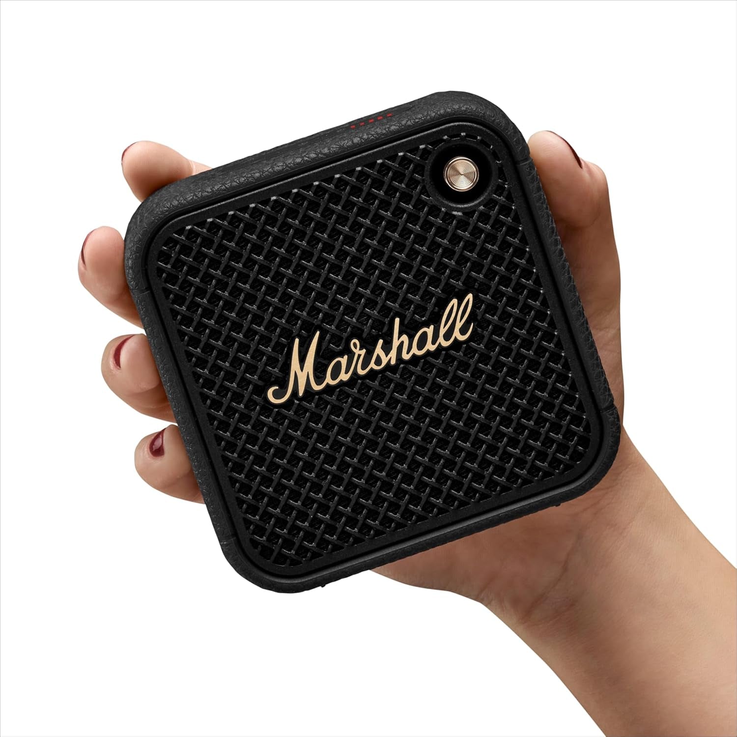 Willen II Bluetooth Portable Speaker - Black & Brass