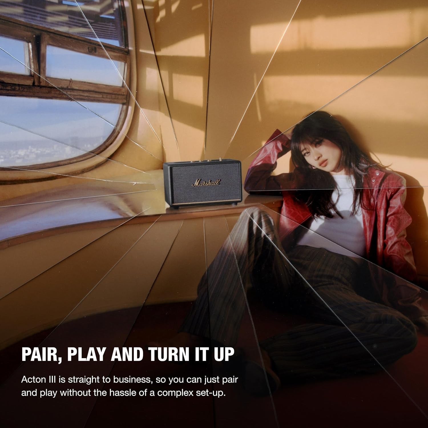 Acton III Bluetooth Home Speaker, Black