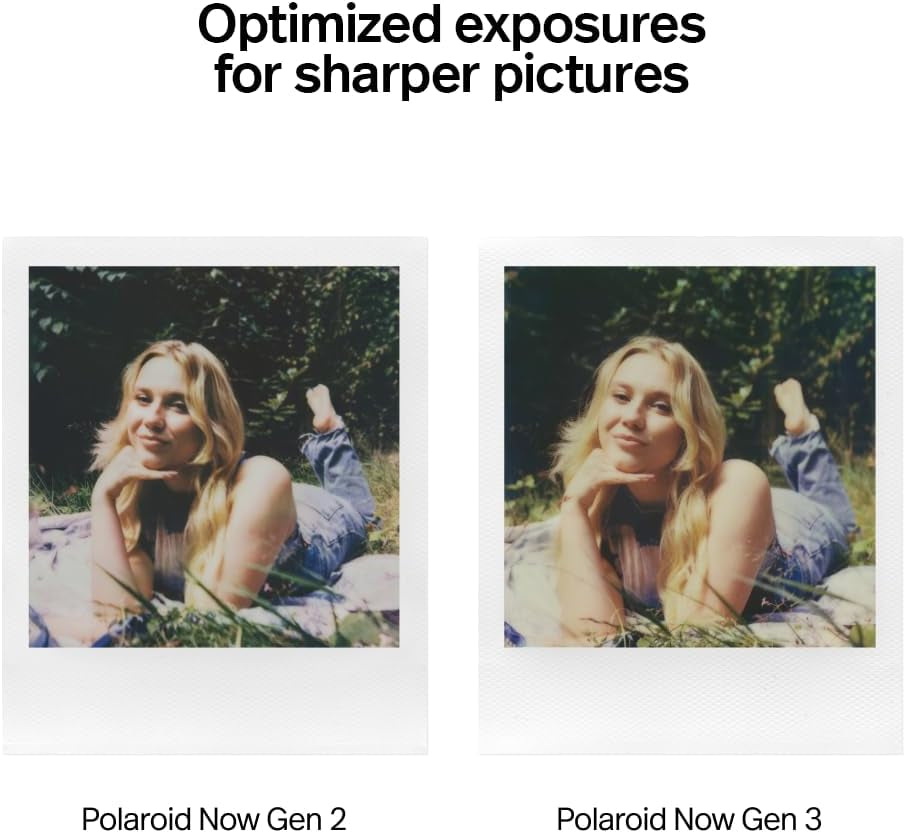 Now 3Rd Generation I-Type Instant Film Camera - Black - Camera Only No Film (9154)