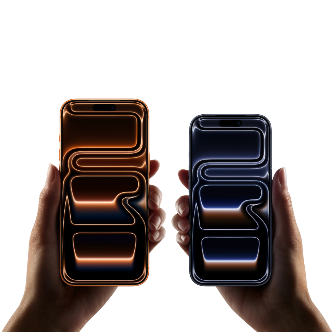 Primer plano del módulo de triple cámara trasera, flash y sensor LiDAR del iPhone 17 Pro color naranja. Muestra el acabado y los bordes.