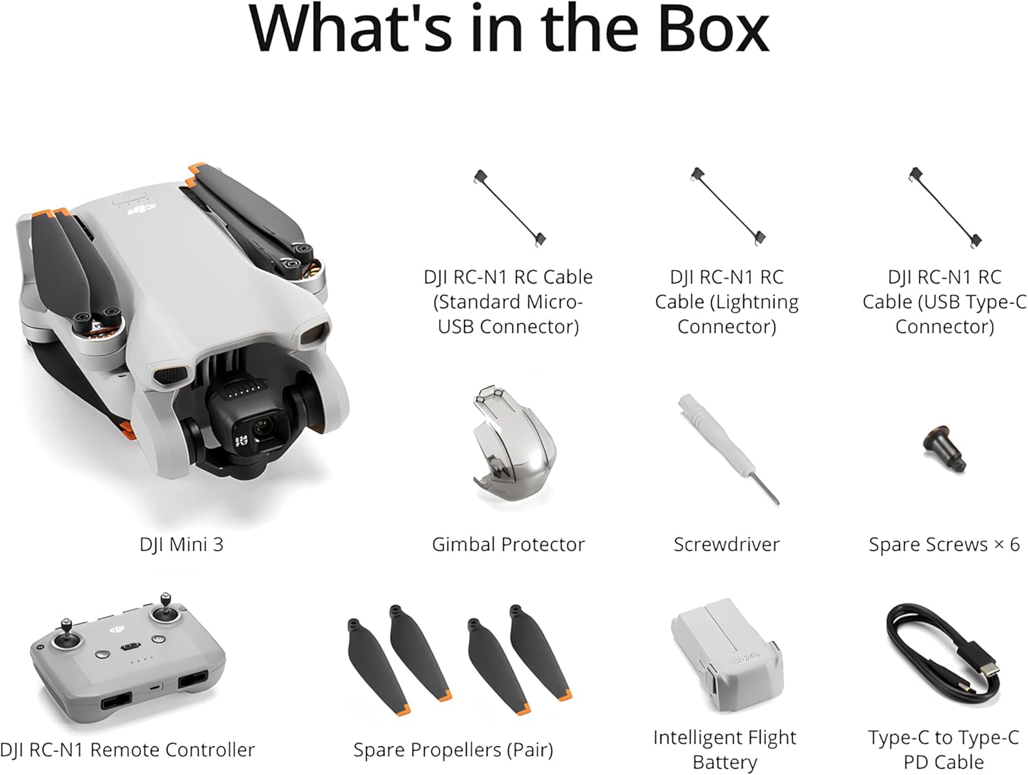 Mini 3, Drones with Camera for Adults 4K, 38-Min Flight Time, up to 32800Ft (10Km) Video Transmission, True Vertical Shooting, GPS Auto Return Integrated, Mini Drone with Camera for Beginners