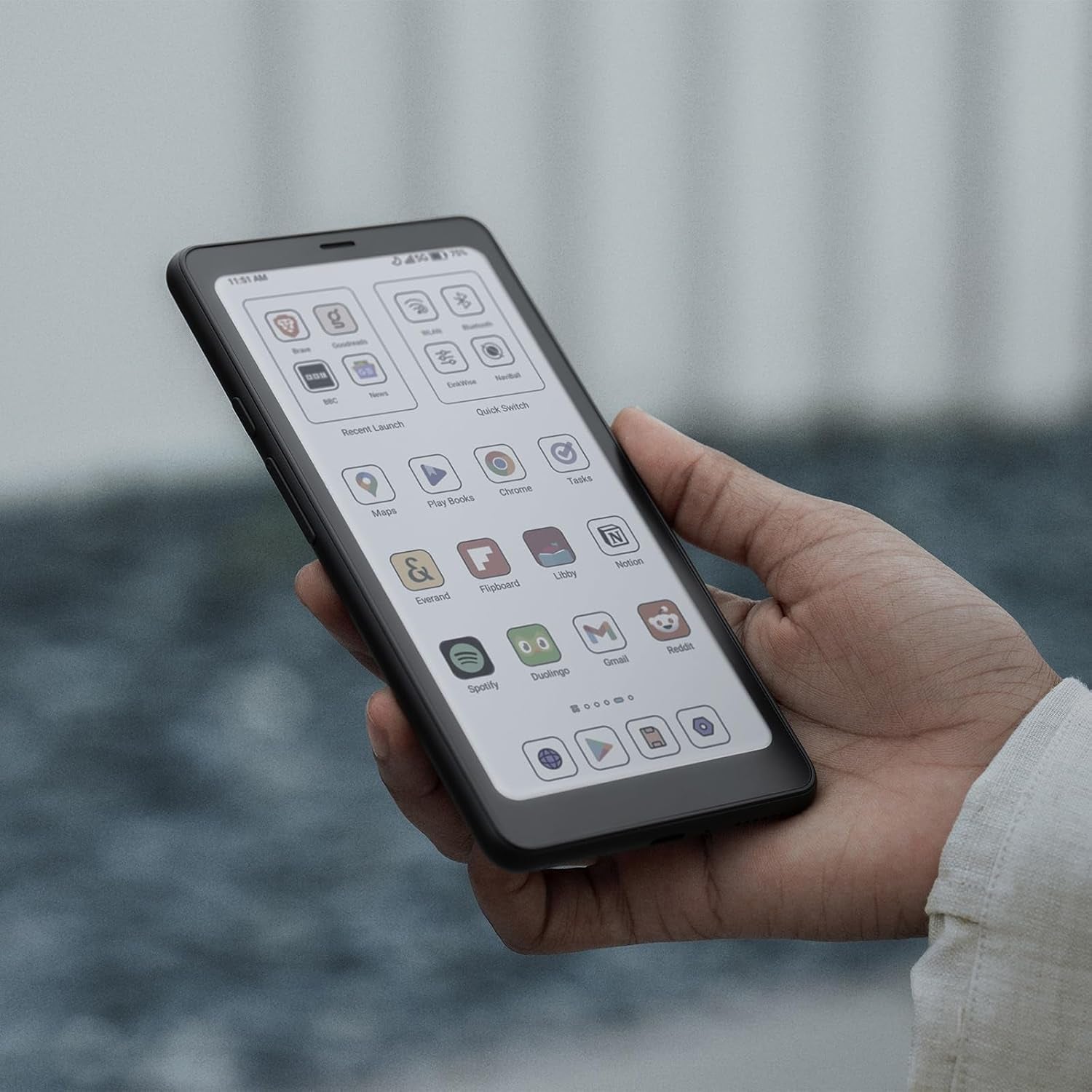 Palma2 Pro Mobile Epaper Ebook Reader 8G 128G 150PPI in Color Mode (Black)