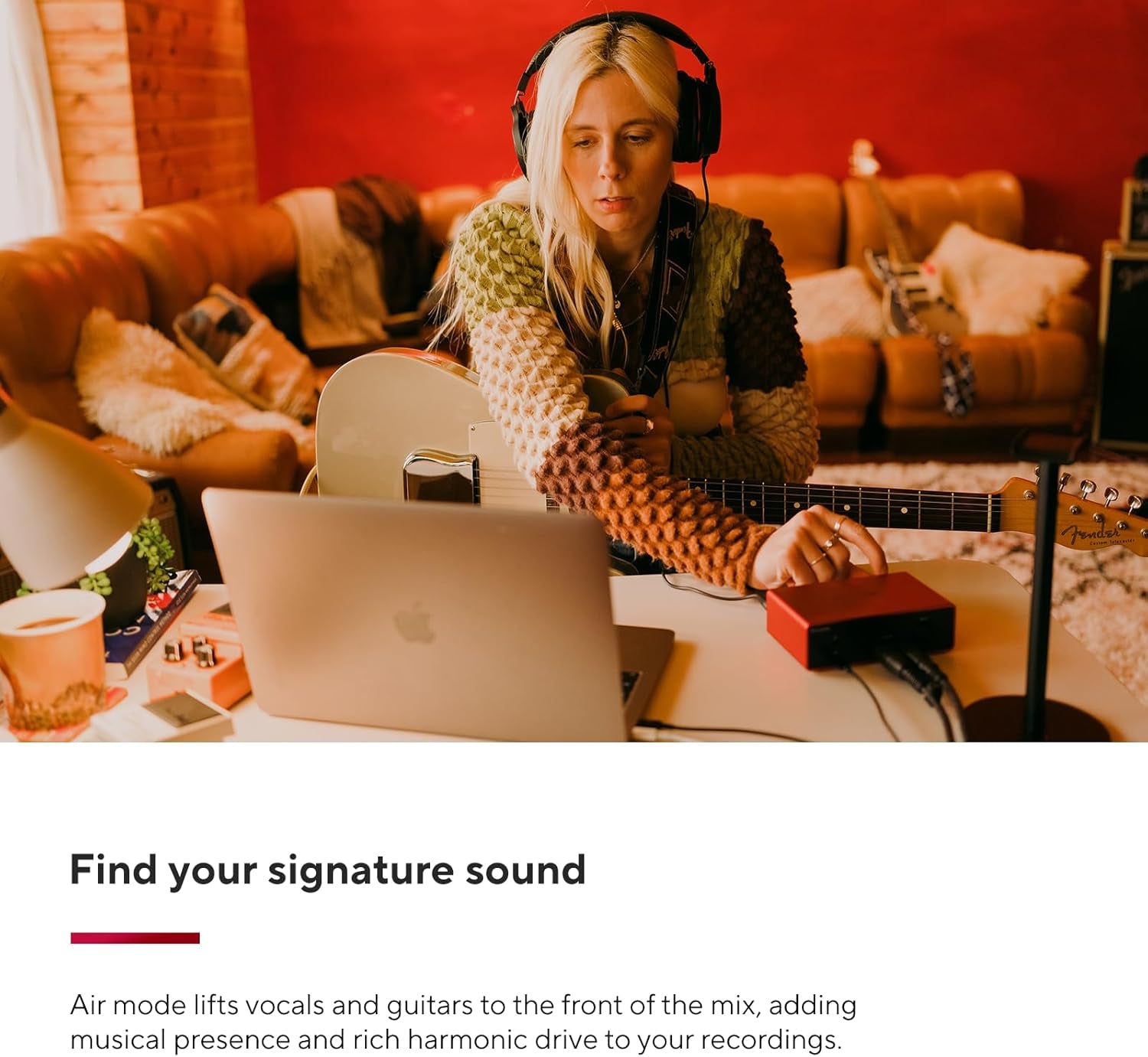 Scarlett Solo 4Th Gen USB Audio Interface, for the Guitarist, Vocalist, or Producer — High-Fidelity, Studio Quality Recording, and All the Software You Need to Record