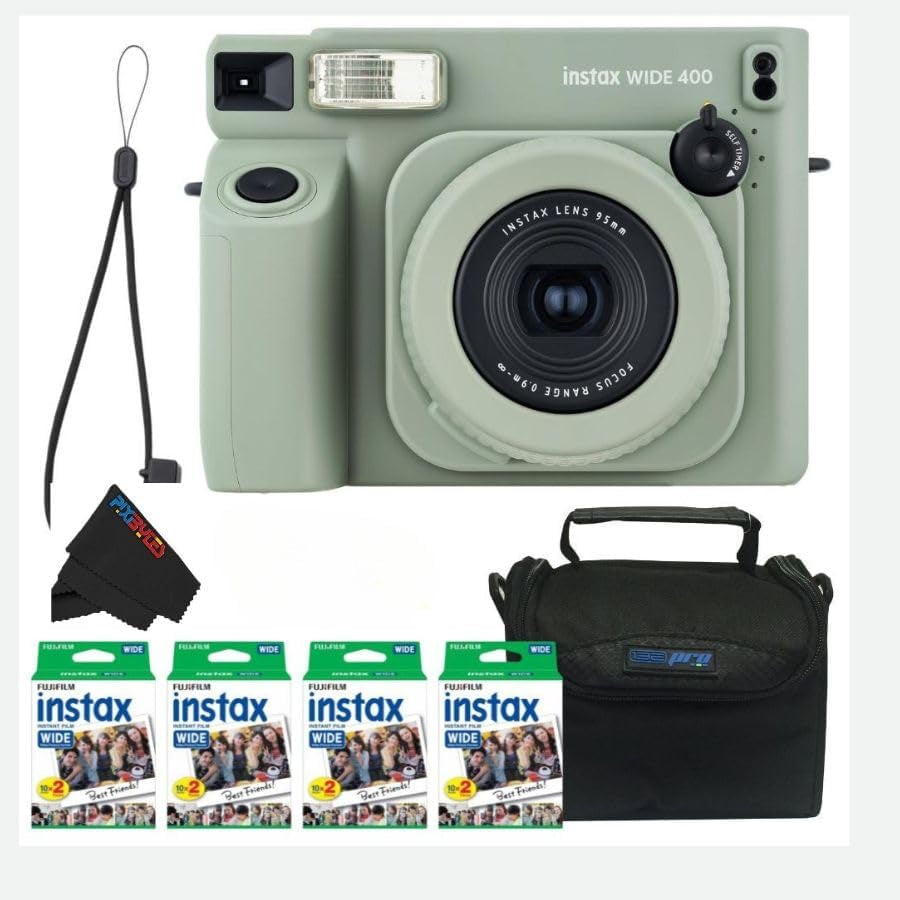 INSTAX Wide 400 Instant Camera - Sage Green