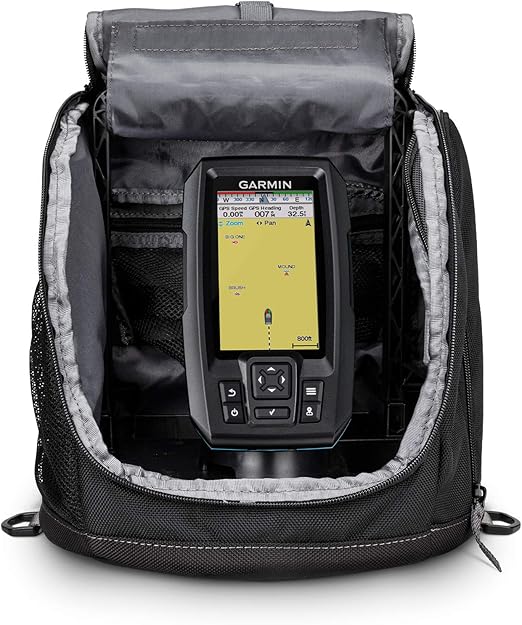 Paquete de pesca en hielo Garmin Striker Plus 4