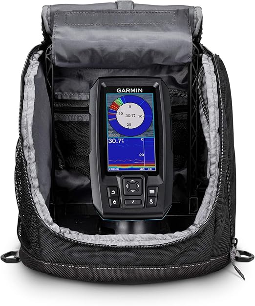 Paquete de pesca en hielo Garmin Striker Plus 4