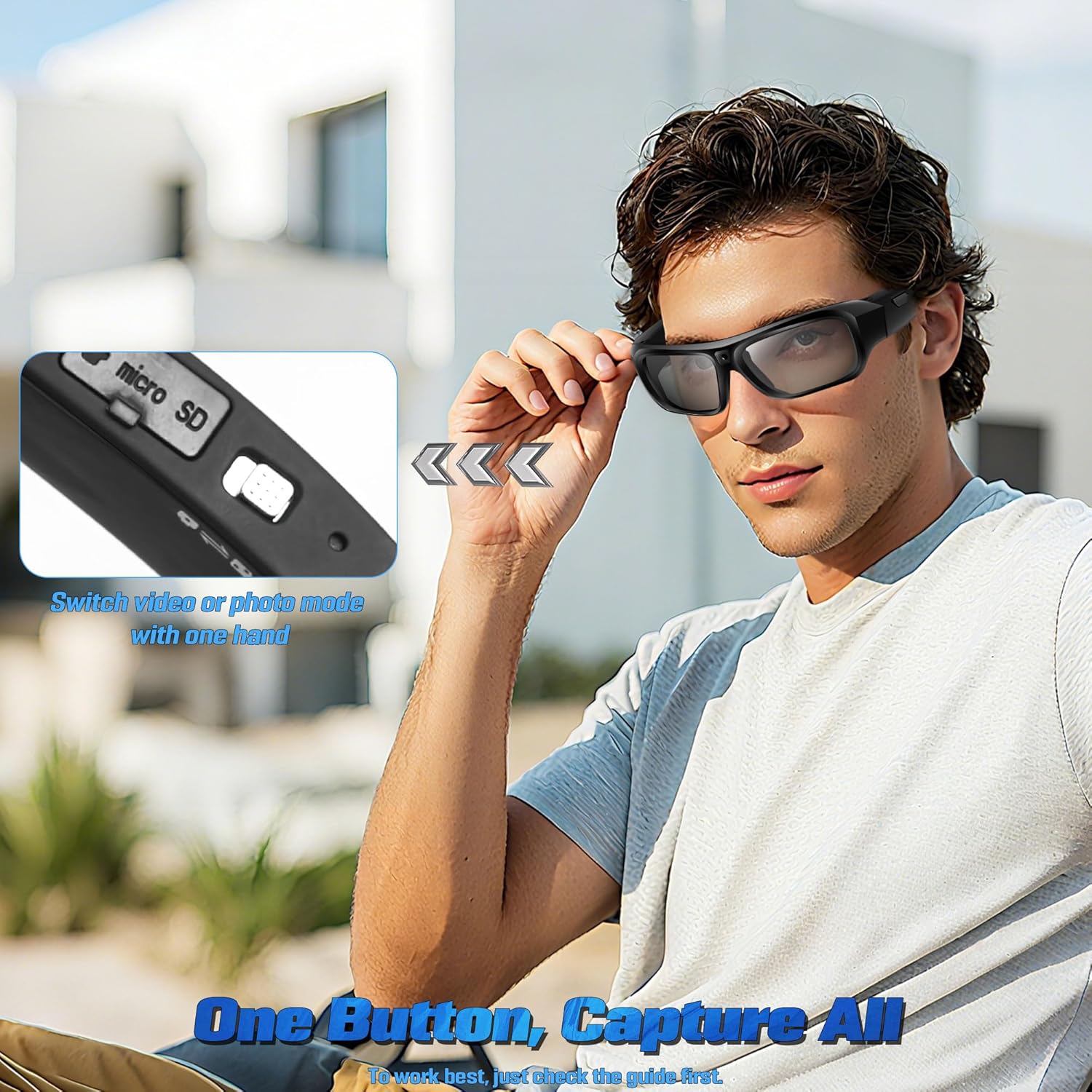 Lentes con cámara 4K mejoradas (2025), Lentes inteligentes con cámara