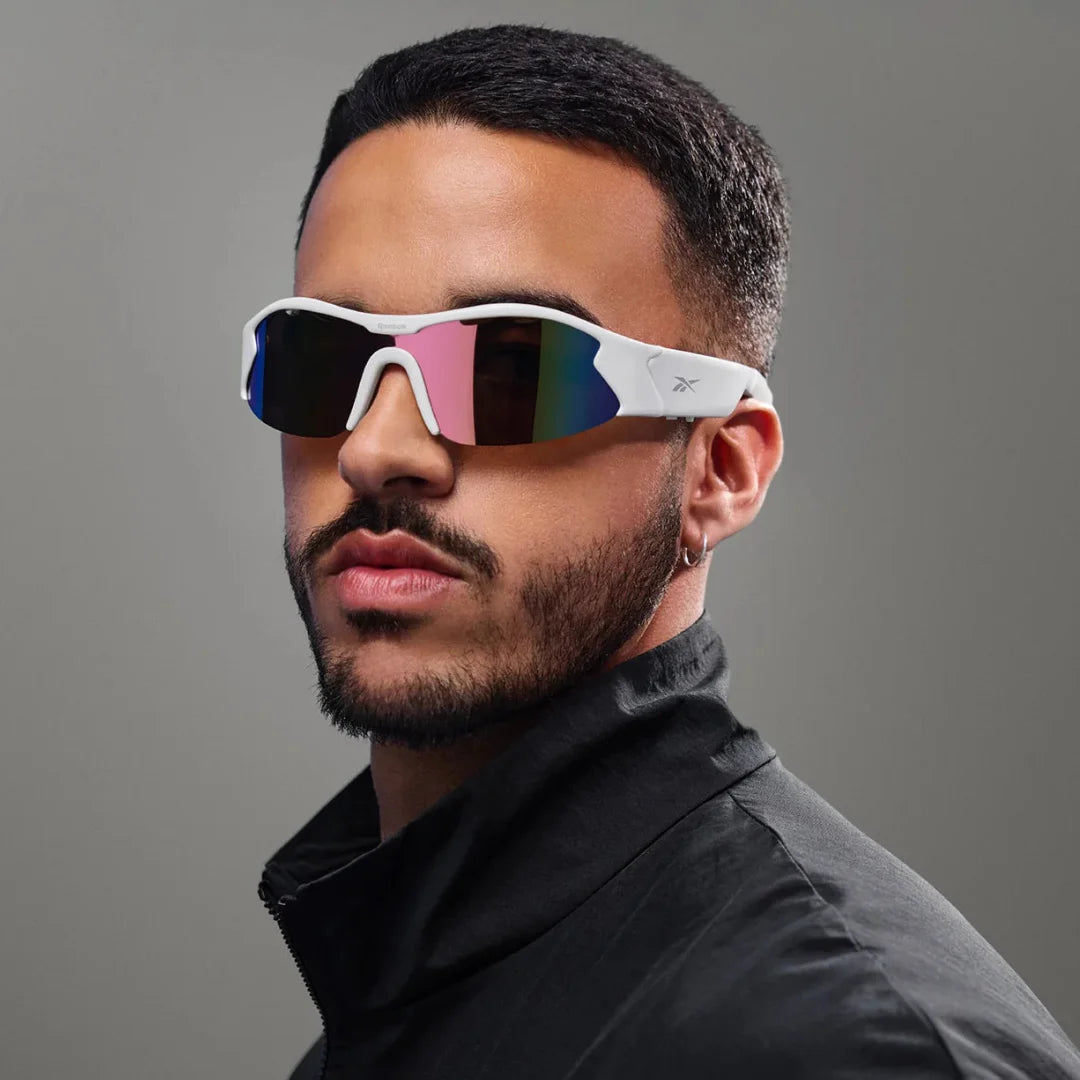 Reebok Flash | Lentes de Sol Deportivos con Audio Bluetooth HiFi, Protección UV, Unisex - Por Lucyd