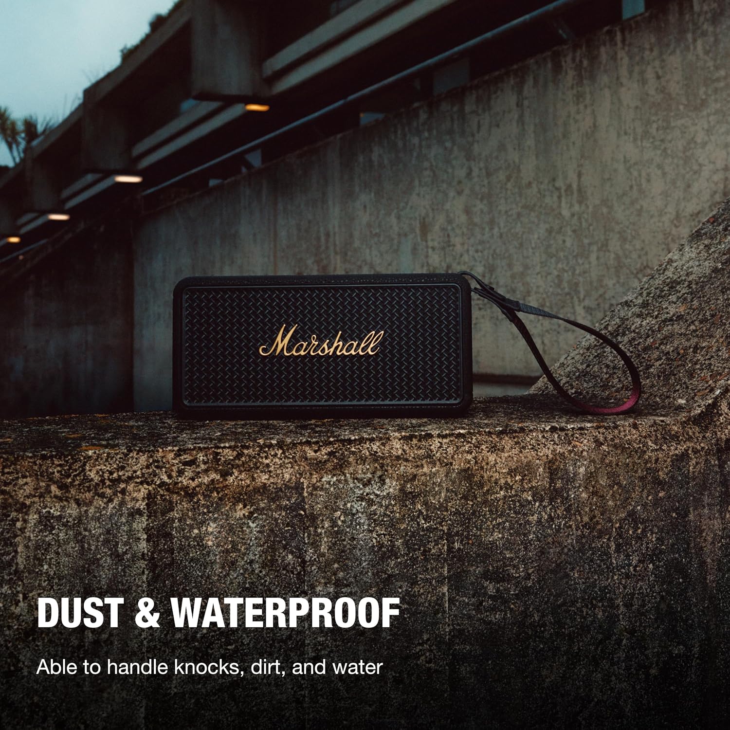 Marshall Middleton II | Altavoz Portátil IP67 con 30+ Horas