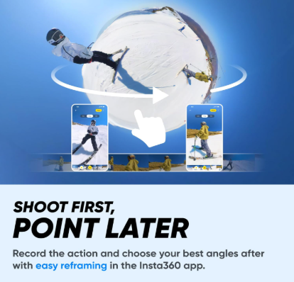 Insta360 Kit de nieve X3 (nueva versión) - Cámara de acción 360