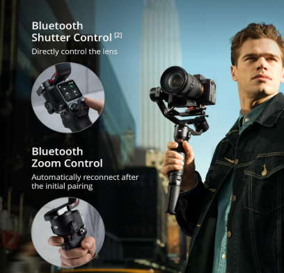 DJI RS 3 Mini - Estabilizador de cardán de 3 ejes