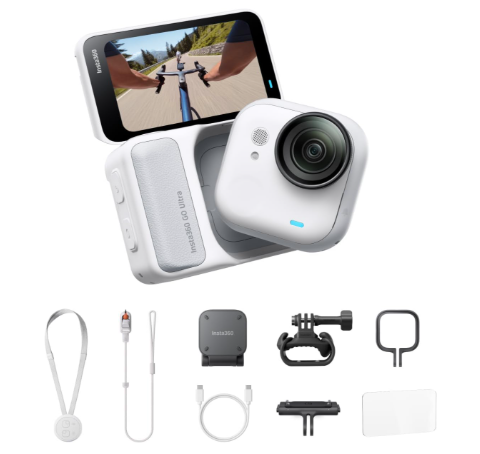 Insta360 GO Ultra - Cámara de vlogging 4K pequeña