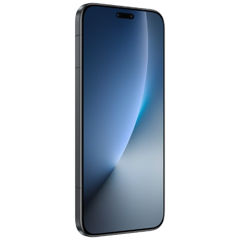 HONOR Magic 8 Pro negro: pantalla frontal en ángulo y perfil.