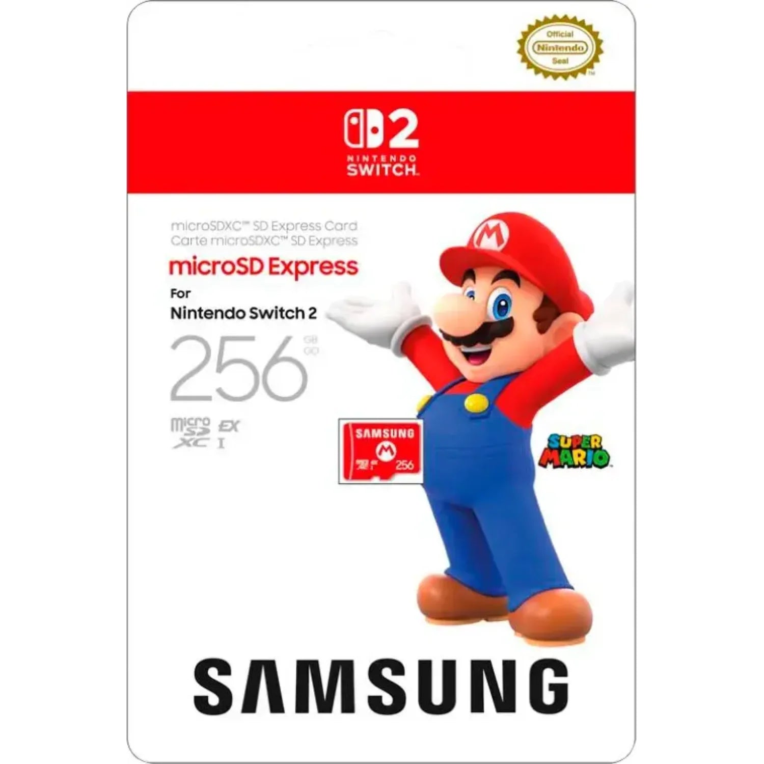 Tarjeta microSD Express Samsung para Nintendo Switch