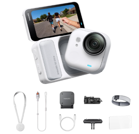 Insta360 GO Ultra - Cámara de vlogging 4K pequeña