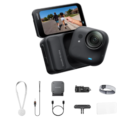 Insta360 GO Ultra - Cámara de vlogging 4K pequeña