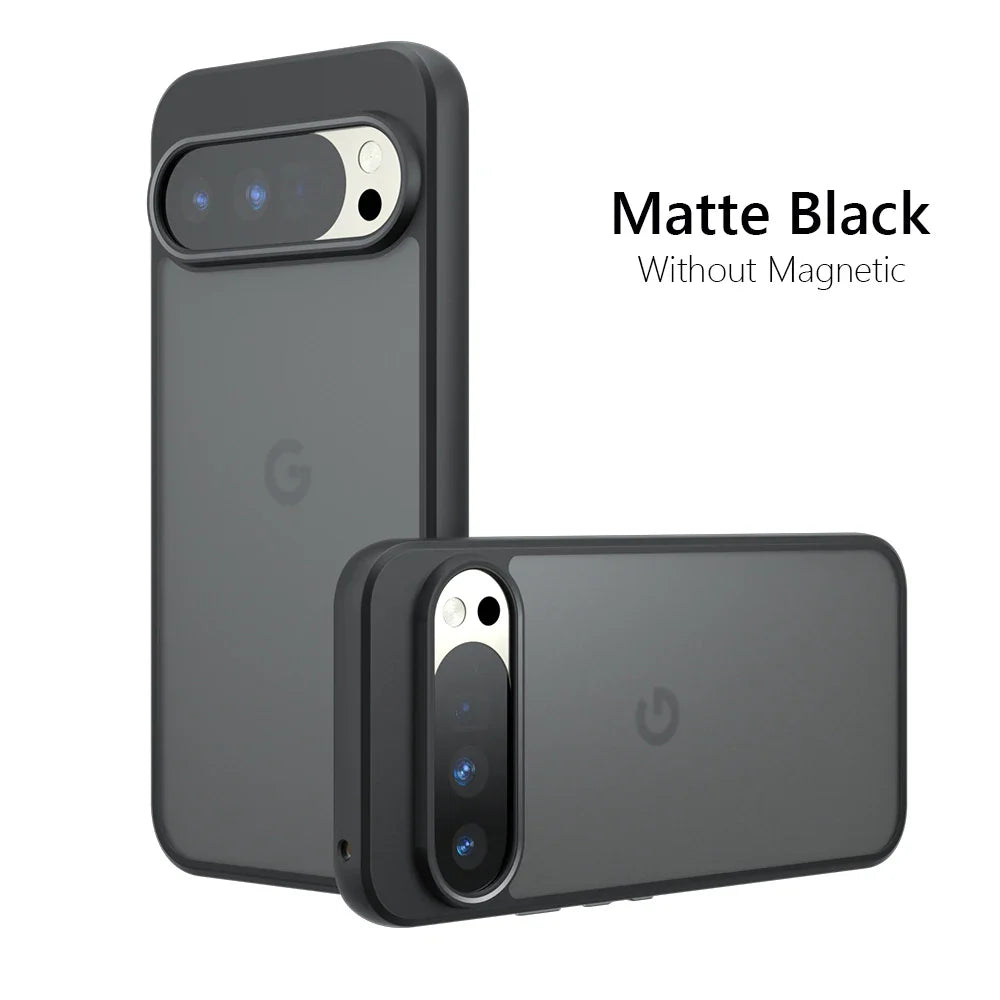 For Magsafe Magnetic Wireless Charging Case for Google Pixel 10 Pro XL Pixel10Pro XL 5G Shockproof Matte Back Cover Coque