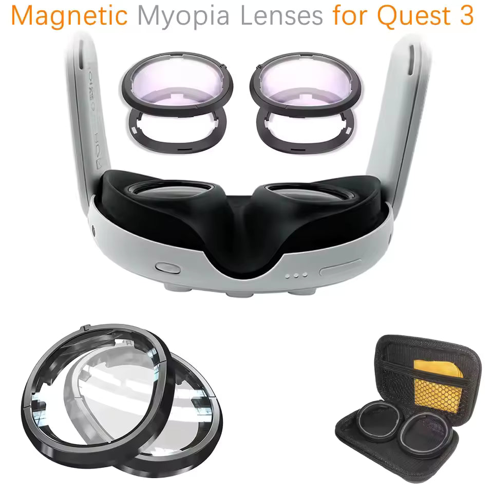 Lentes de prescrição para Meta Quest 3