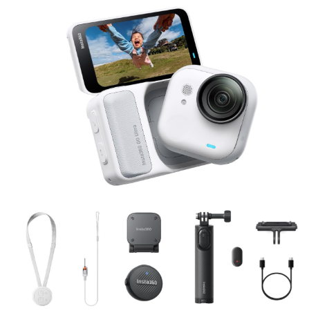 Insta360 GO Ultra - Cámara de vlogging 4K pequeña