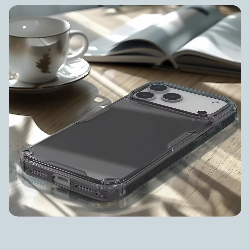Carcasa para iPhone 17 Pro Max / 17 Air Transparente Anti-Golpes