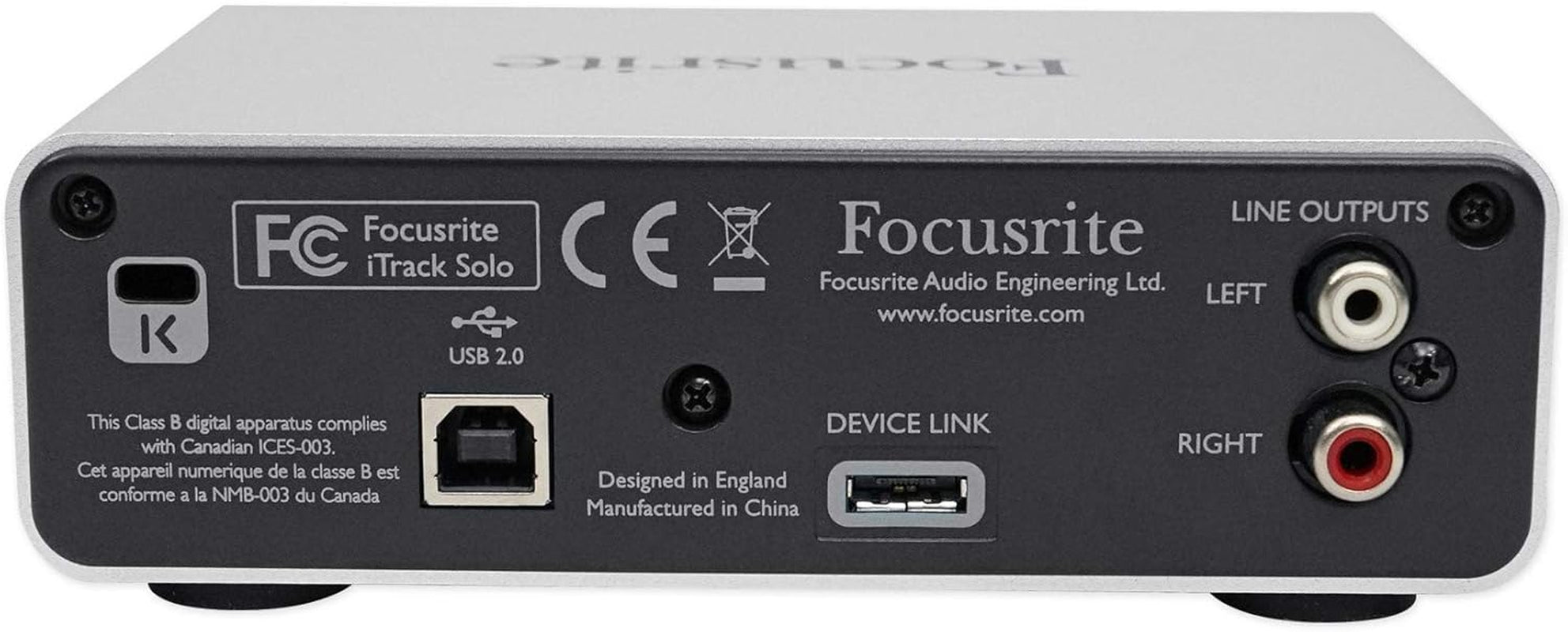 Itrack Solo Audio Interface for Mac, PC, and Ipad – USB Audio Interface for Recording, Streaming, and Podcasting with XLR, Line-In, and Professional Software Included