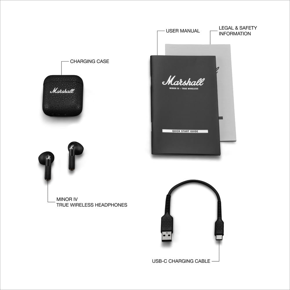 Minor IV True Wireless Earbuds - Black