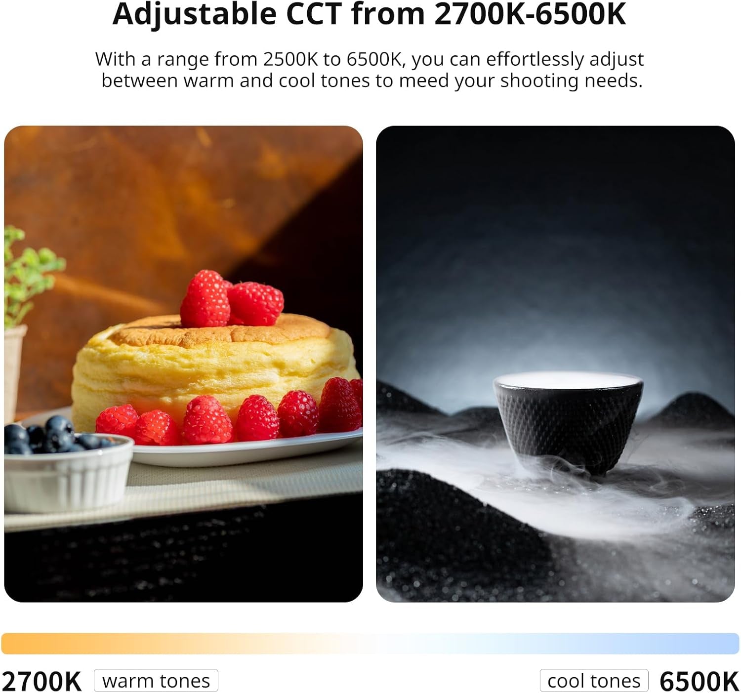 UA12 Bi-Color Inflatable Tube Light, Foldable LED Video Light for Photography, 2700K-6500K, 12W 2500Mah Rechargeable Photography Light Bar 1/4" Mount LED Lighting Wand Stick for Video Shooting