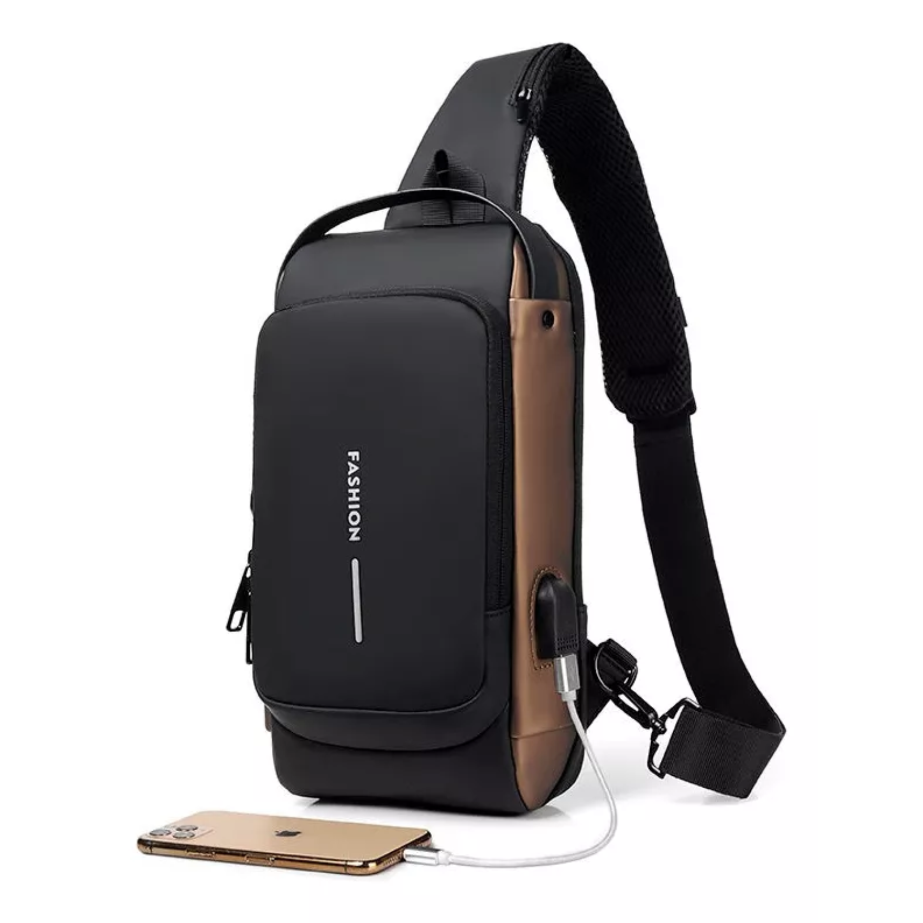 Bolso Bandolera Antirrobo Impermeable (DRP)-GSMPRO.CL