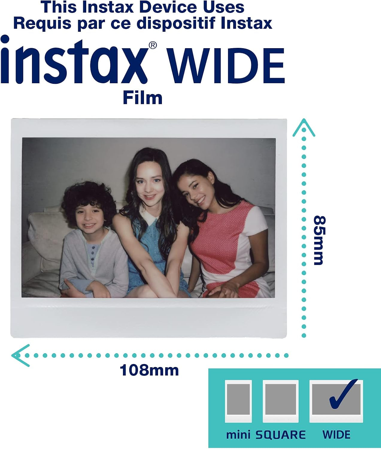 INSTAX Wide 400 Instant Camera - Sage Green