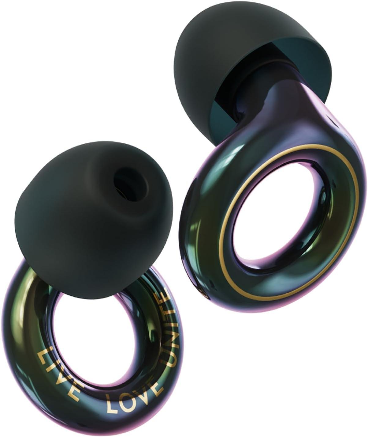 Tomorrowland X Experience 2 Earplugs – Stylish Hearing Protection for Concerts & Festivals, Live Music, Nightlife & Musicians – 17Db Noise Reduction Ear Plugs (High-Fidelity) – Limited Edition