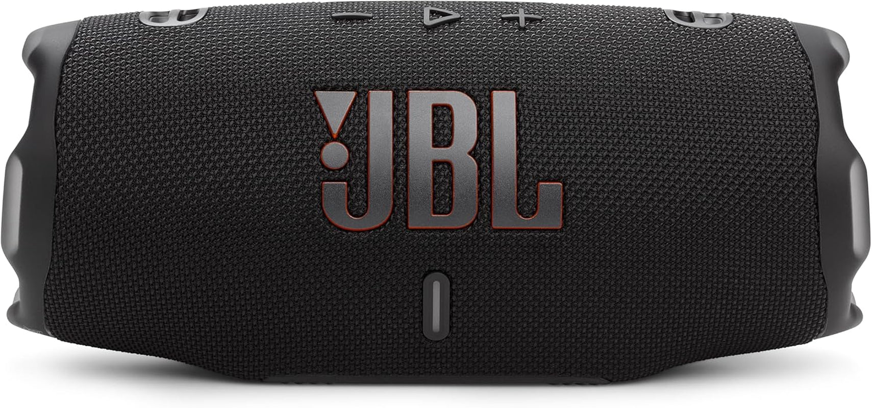 Charge 6 - Portable Waterproof & Drop-Proof Bluetooth Speaker, Bold Pro Sound with AI Sound Boost, 28Hrs of Playtime, Built-In Powerbank & Comes with a Sturdy/Removable Carrying Strap (Black)