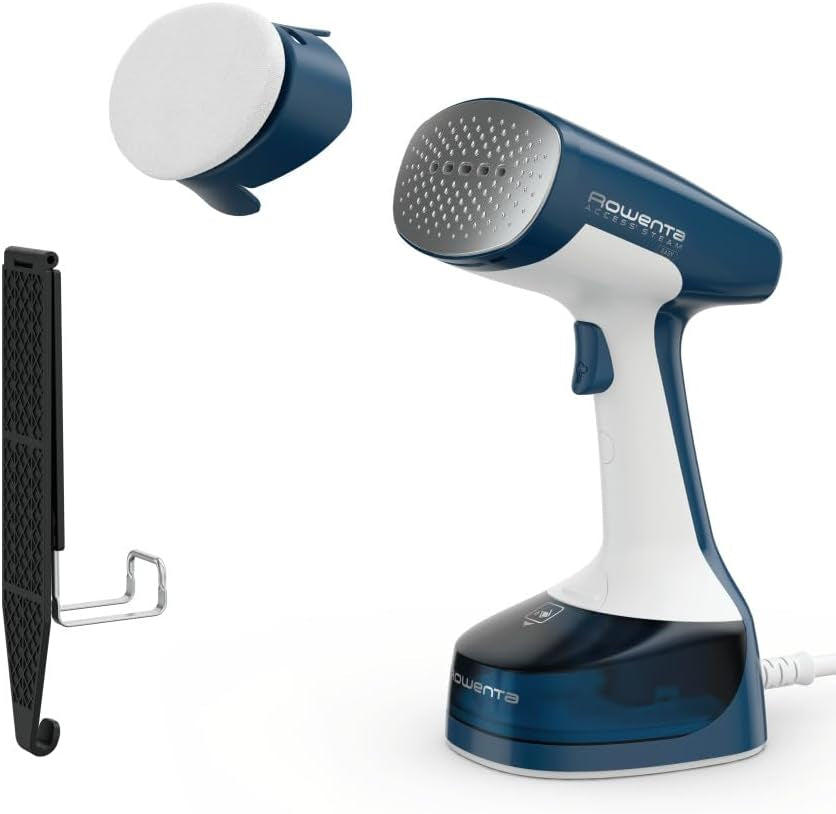 , Steamer for Clothes, Access Steam Handheld Steamer, 15 Second Heatup, 4 Ounce Capacity, 1150 Watts, Portable, Ironing, Travel Must Have, White Clothes Steamer, DR3030