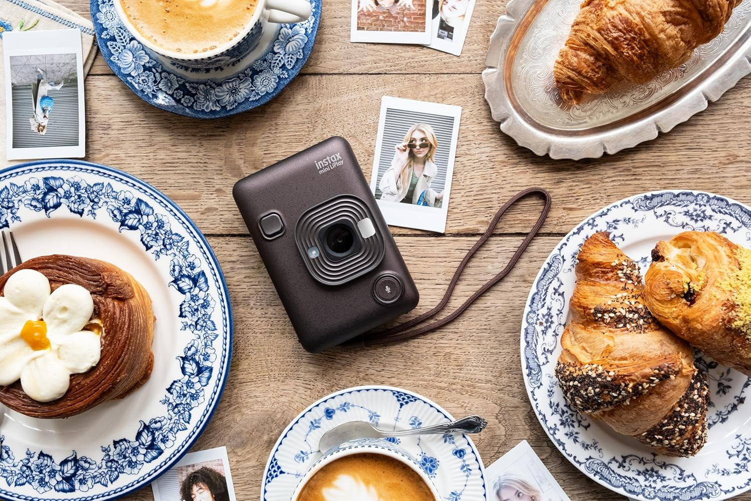 INSTAX Mini LIPLAY Hybrid Instant Camera - Deep Bronze