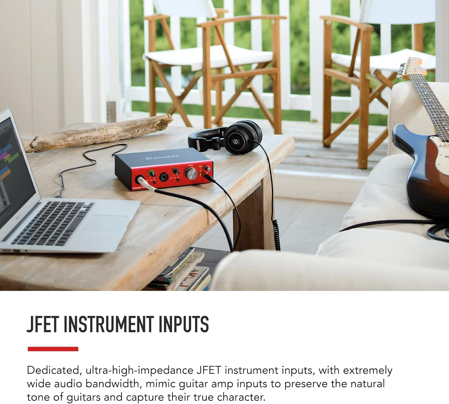 Clarett+ 2Pre USB-C Bus-Powered Audio Interface for Music Production, with Two Professional Quality Pre-Amps and Powerful and Transparent Headphone Outputs/Instrument Inputs