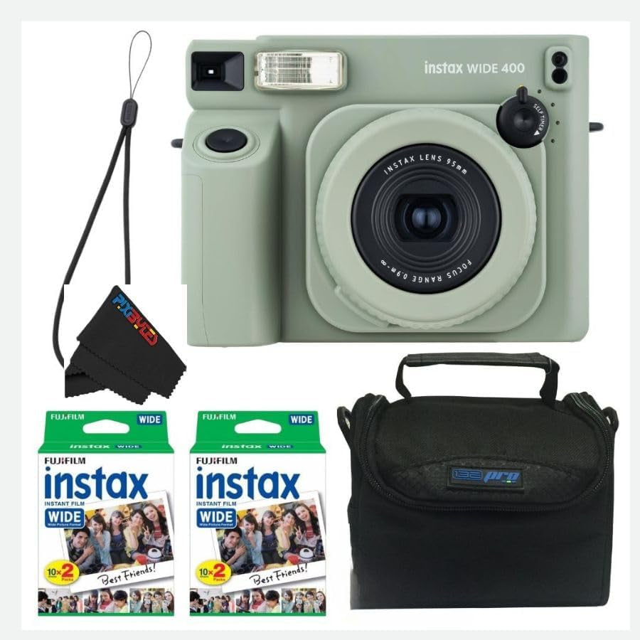INSTAX Wide 400 Instant Camera - Sage Green