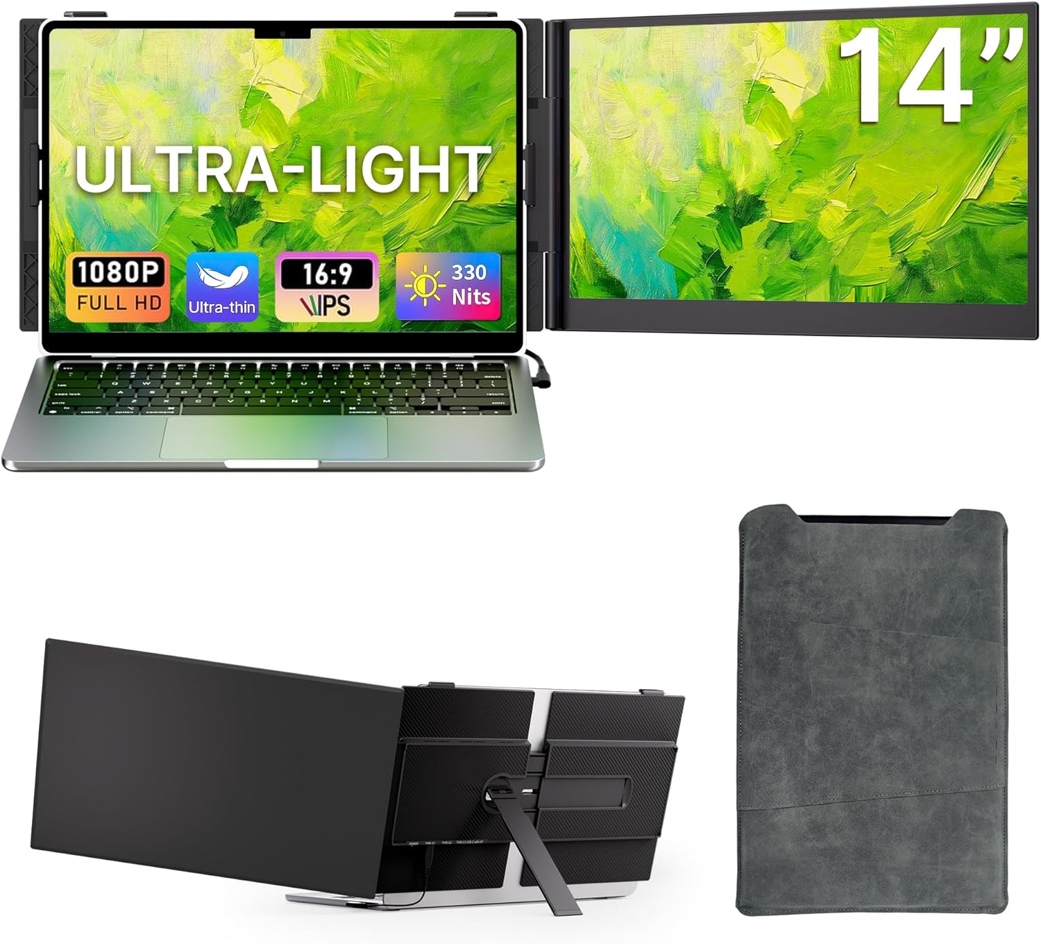 Extensor de Pantalla Dual Larksmile para Laptop