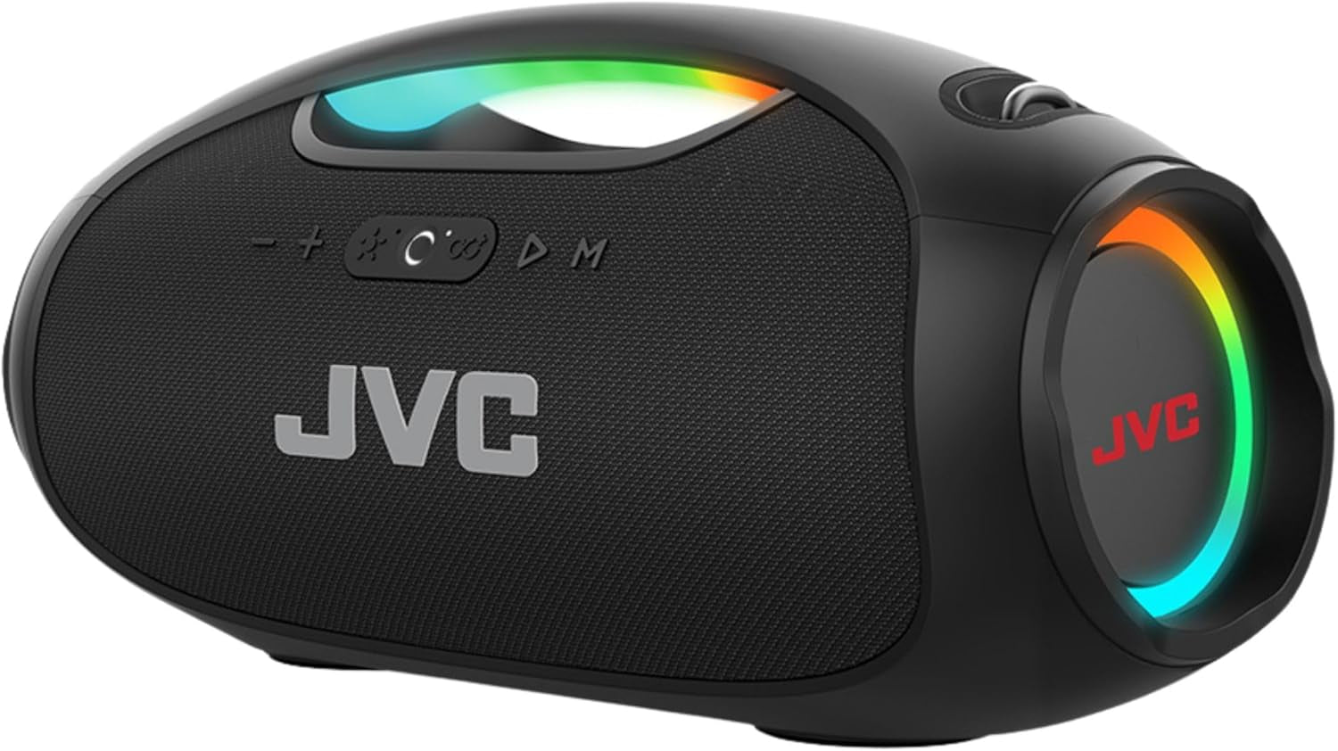 Portable Wireless Bluetooth Speaker - 120W with Dual Woofer Deep Bass, RGB Lighting, Indoor/Outdoor Boombox, Bluetooth 5.3, IPX6 Water Resistant, USB-C, 11-Hr Playtime, 2 Sound Modes - SP-PA15BT