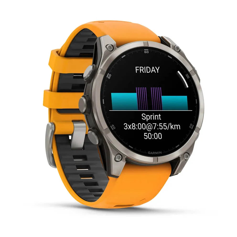 Garmin Fenix 8 Multisport Premium lente Zafiro