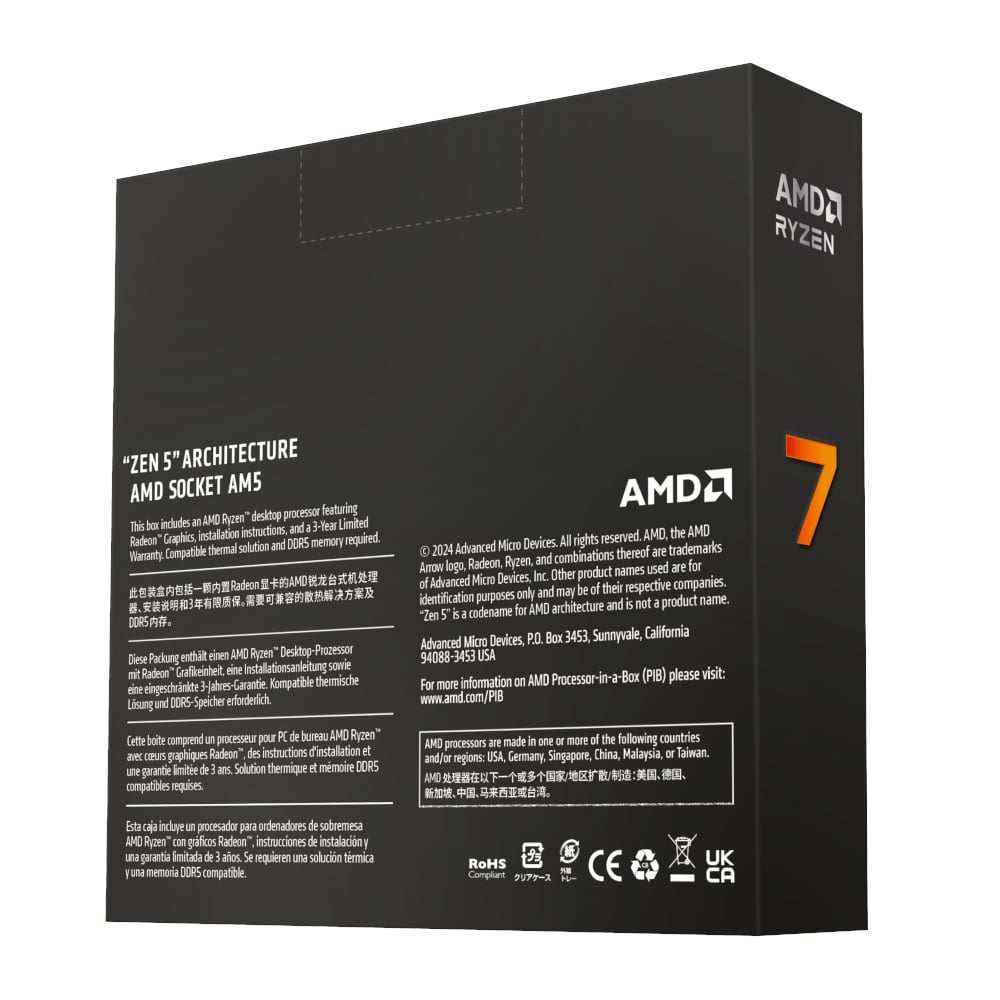 Procesador AMD Ryzen 7 9700X-GSMPRO.CL