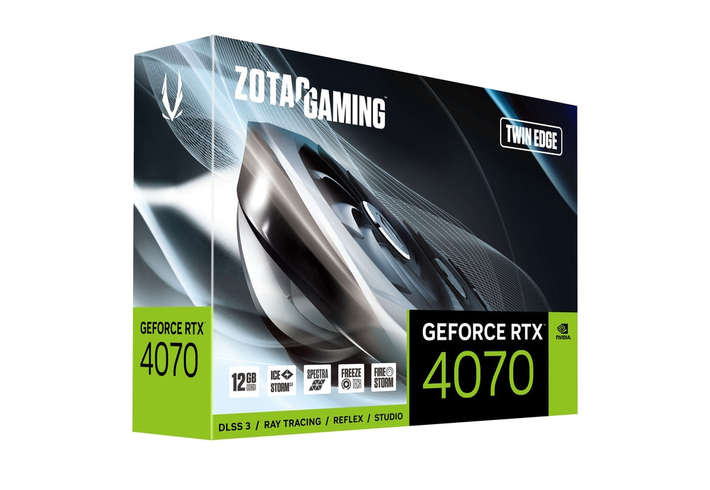 Tarjeta Grafica GPU ZOTAC Gaming GeForce RTX 4070 Twin Edge