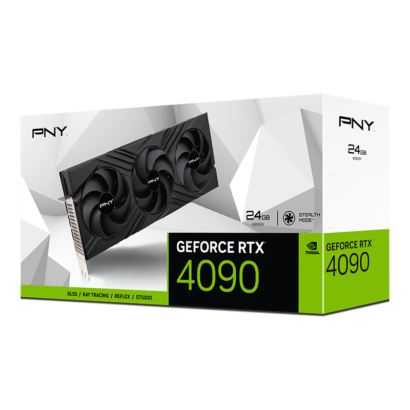 PNY GeForce RTX 4090 24GB VERTO Triple Fan DLSS 3 GPU