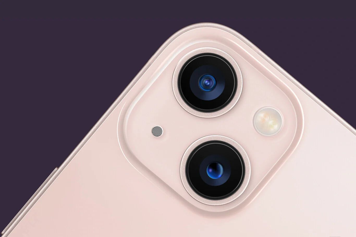 Cámara de iPhone 13 Rosa