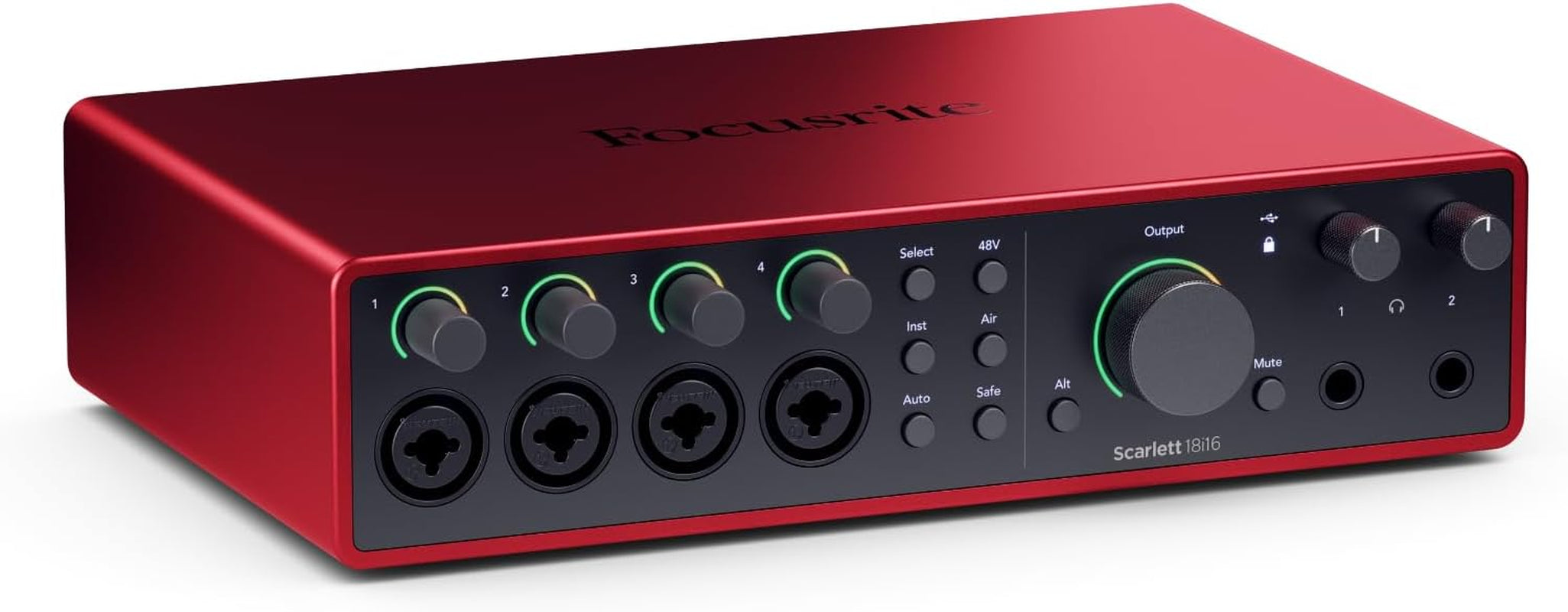 Scarlett 16I16 4Th Gen USB Audio Interface, for Songwriting, Music Production, Recording, and Podcasting — High-Fidelity, Studio Quality Recording, and All the Software You Need to Record