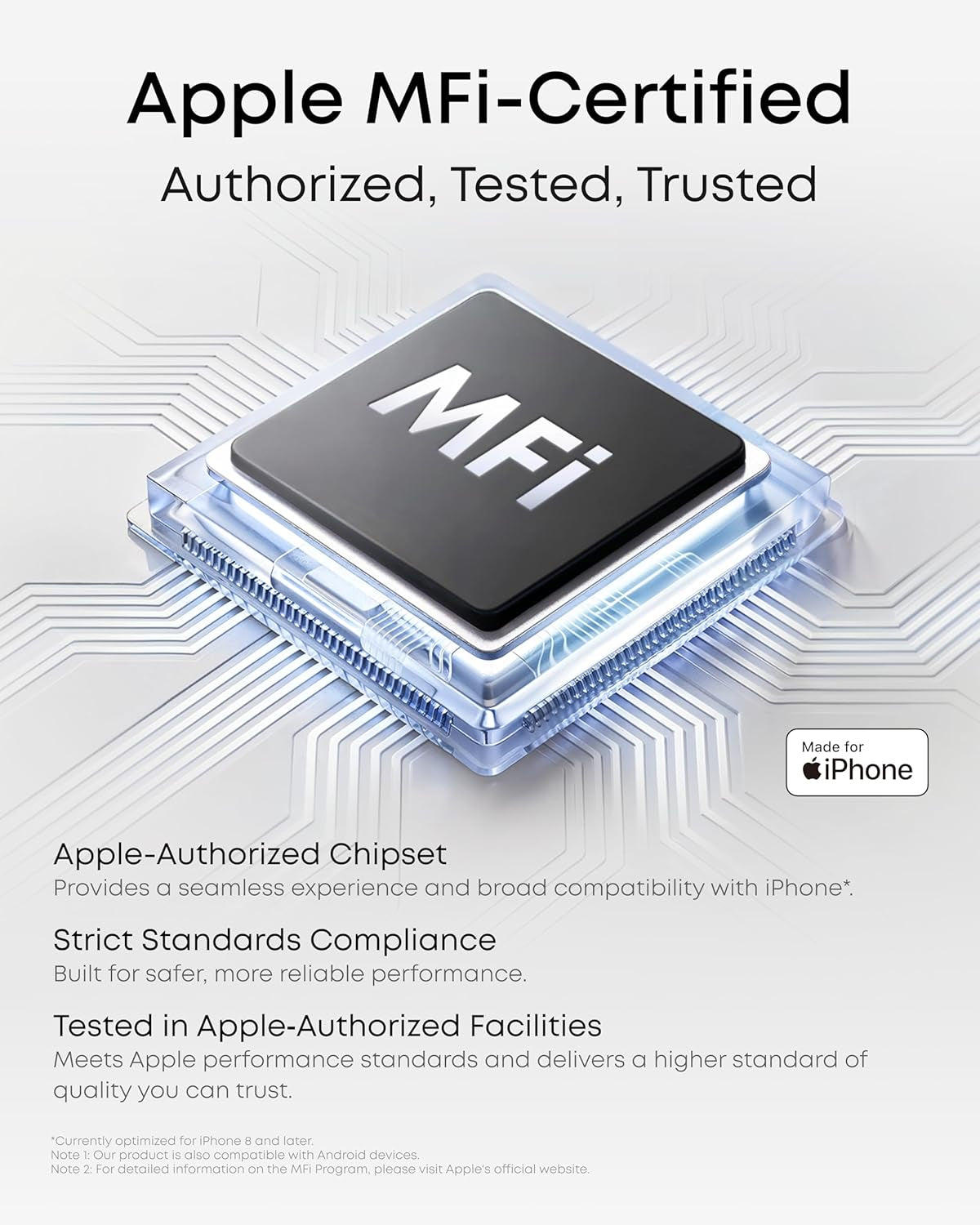 Work by , Portable AI Voice Recorder, AI Note Taker, AI Transcription & Summarization, 6-Month Pro at No Charge, Cross-Meeting Summary, Mfi Certified, Privacy Protection