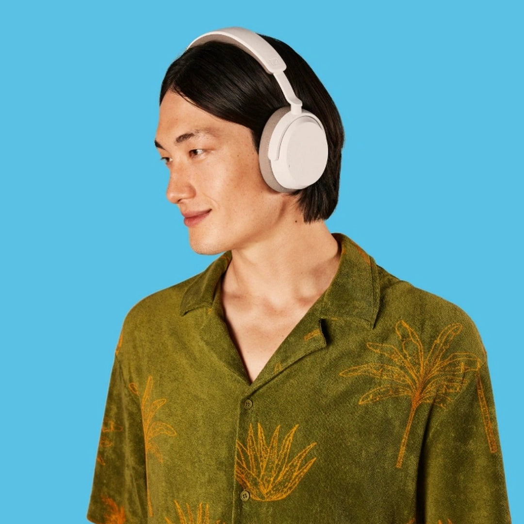 Sennheiser ACCENTUM plus Wireless Auriculares Con Bluetooth - Audio Función De Carga Rápida, Autonomía De 50 Horas Y Cancelación De Ruido Activa Híbrida Adaptativa - Blanco (falta multiLocations)