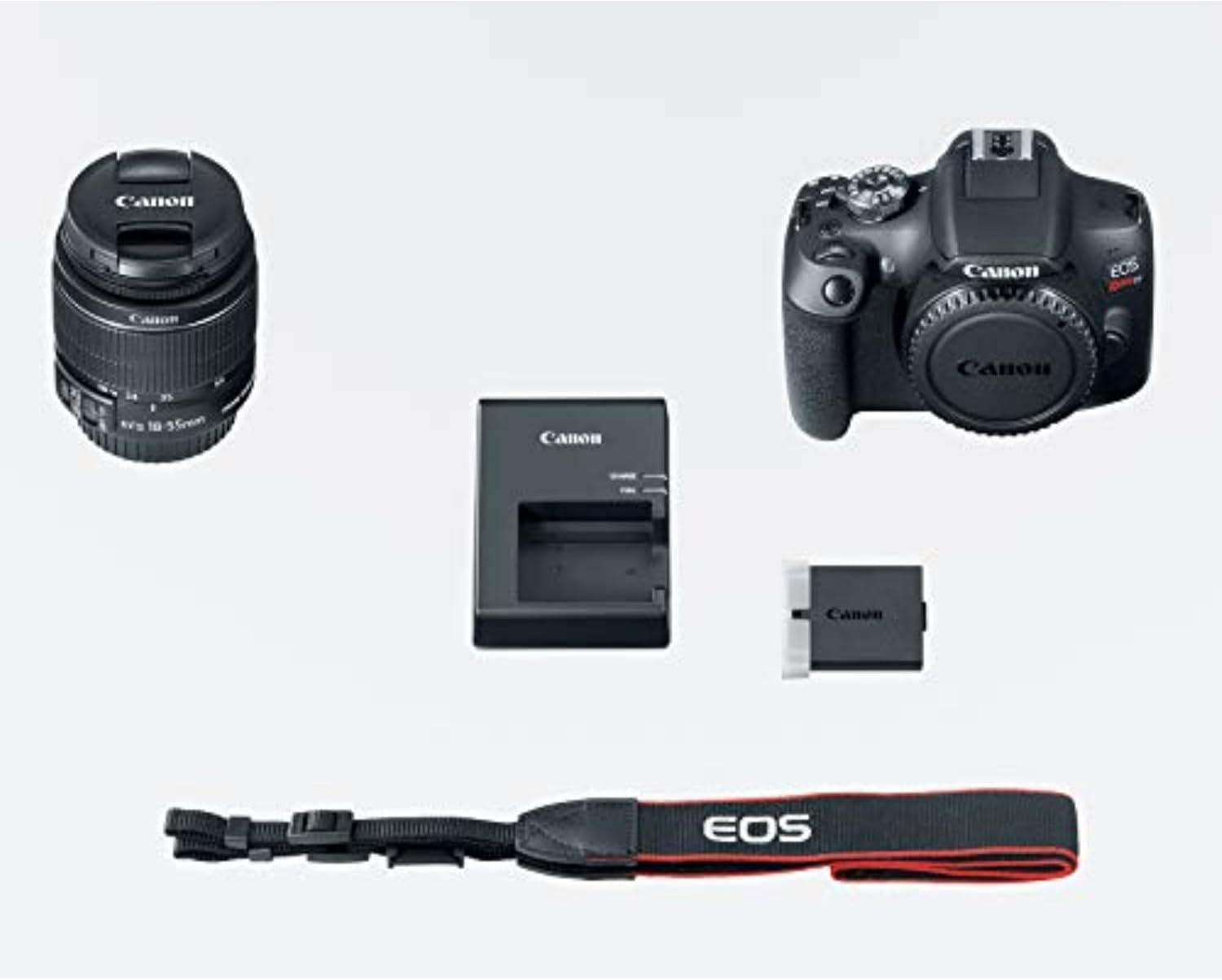 EOS Rebel T7 DSLR Camera with 18-55Mm Lens | Built-In Wi-Fi | 24.1 MP CMOS Sensor | DIGIC 4+ Image Processor and Full HD Videos